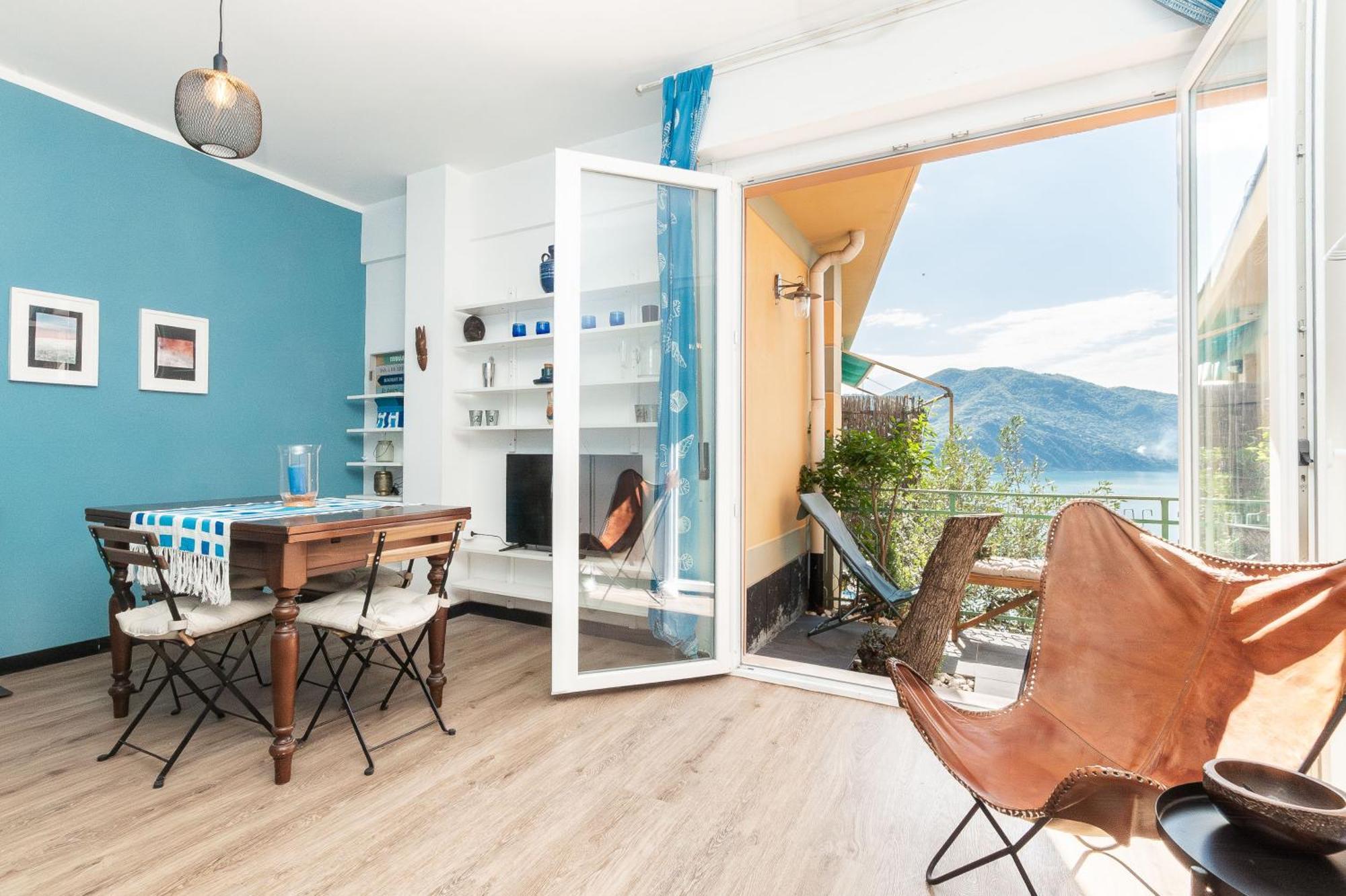 Appartamento Pet-Friendly Vista Mare Recco Luaran gambar