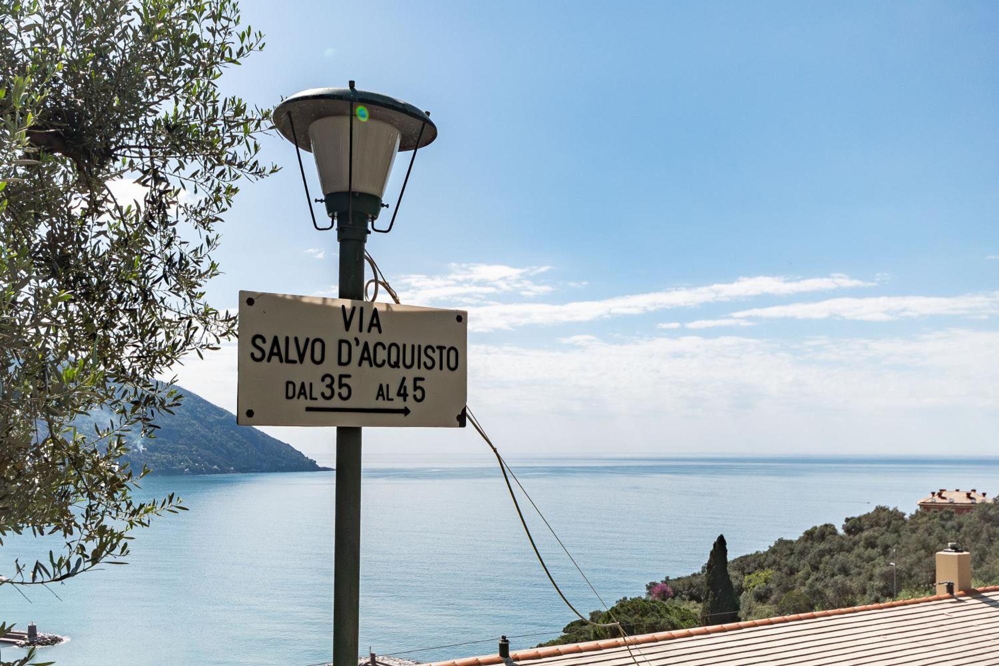 Appartamento Pet-Friendly Vista Mare Recco Luaran gambar