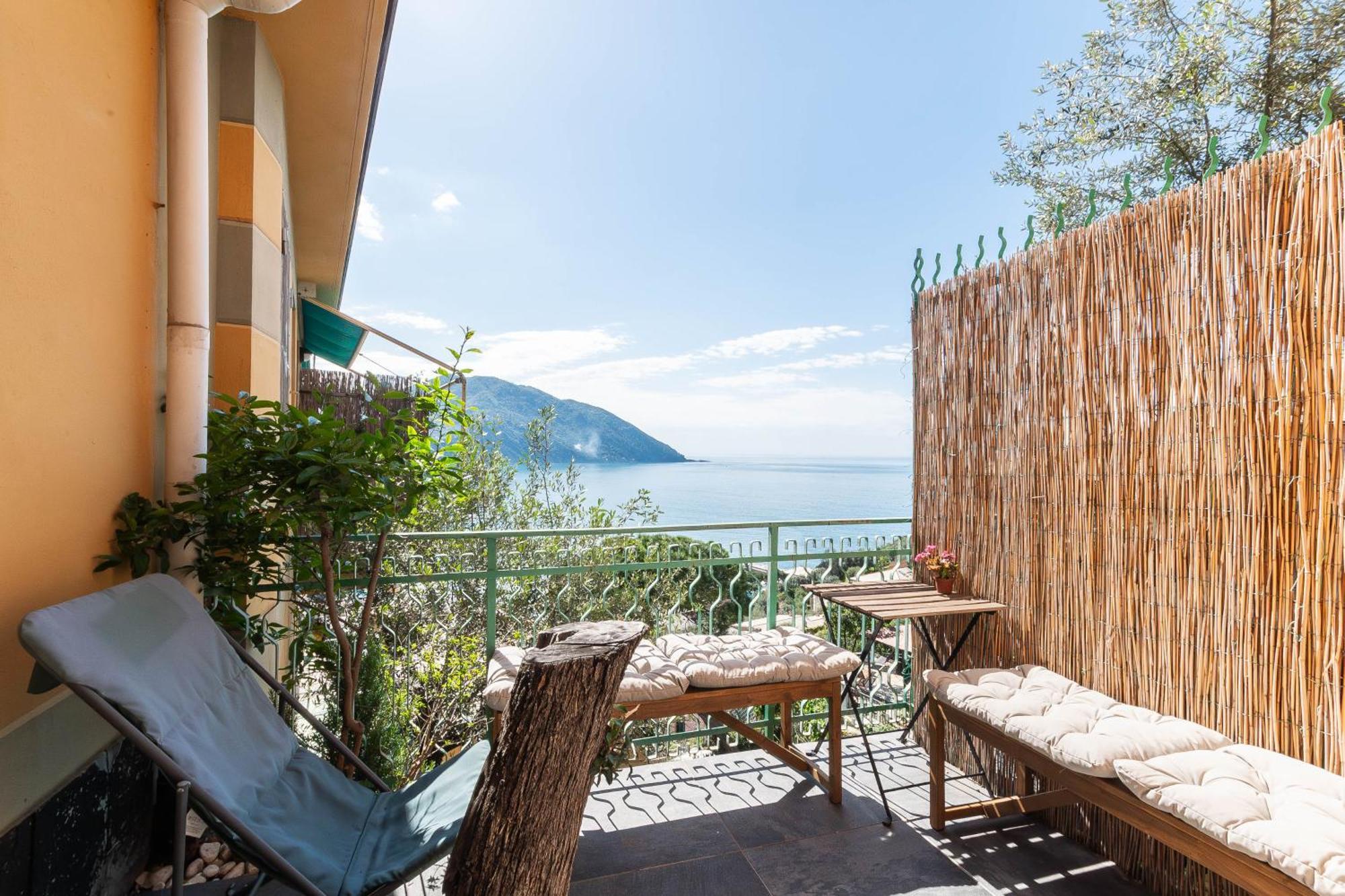 Appartamento Pet-Friendly Vista Mare Recco Luaran gambar